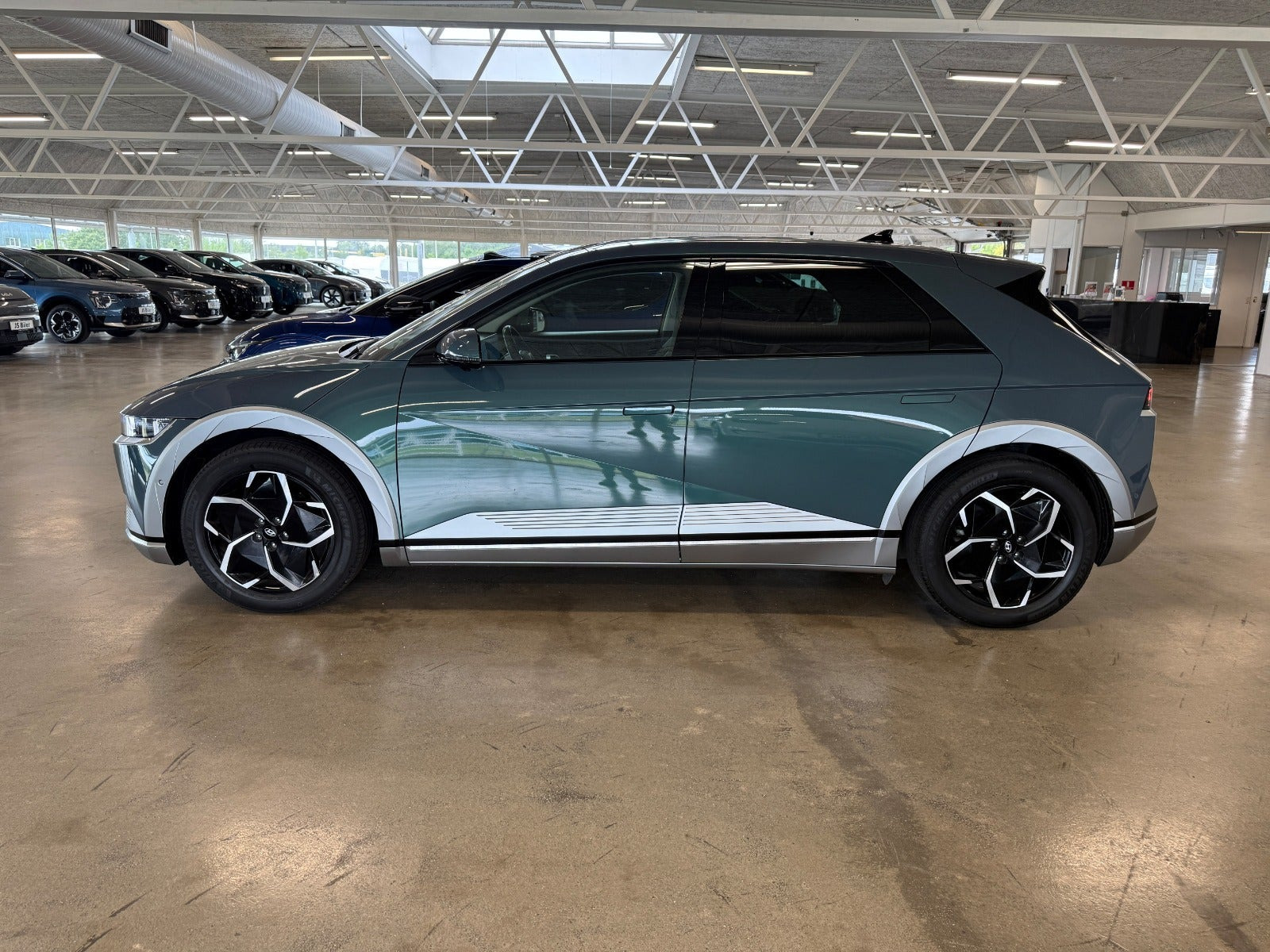 Turquoise Hyundai Ioniq 5 fra 2023