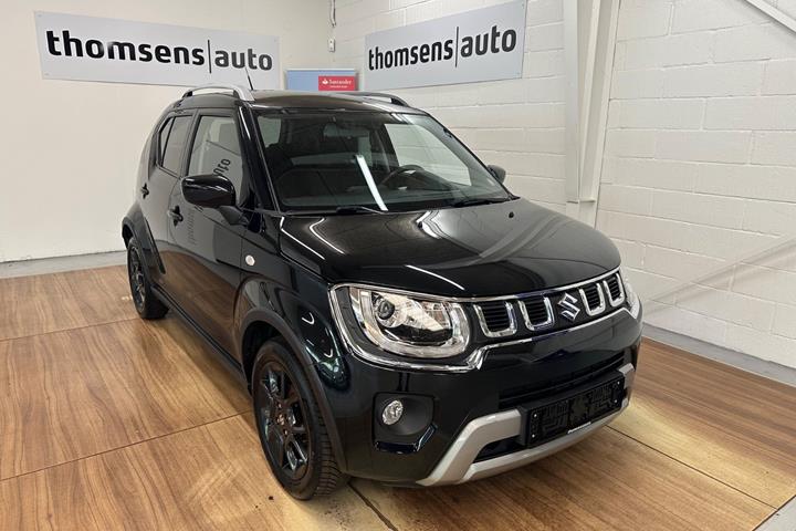 Sort Suzuki Ignis fra 2020 set udefra