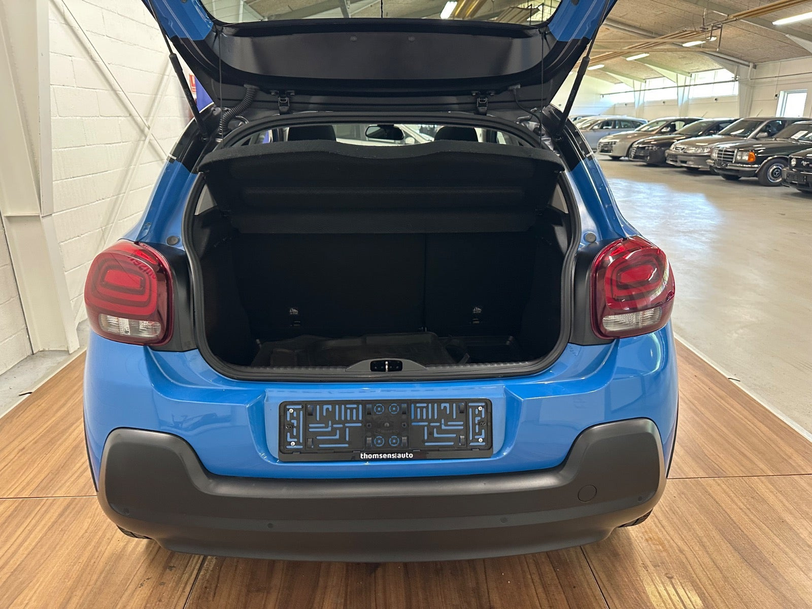 Blå Citroën C3 fra 2019