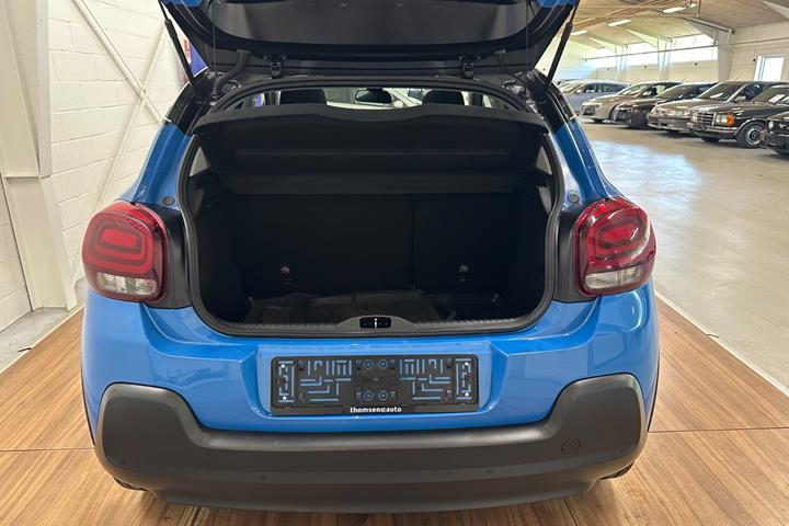 Blå Citroën C3 fra 2019