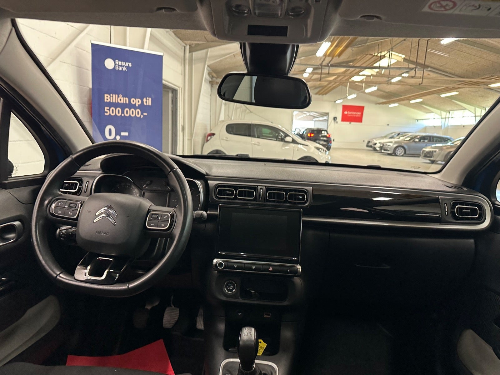 Blå Citroën C3 fra 2019