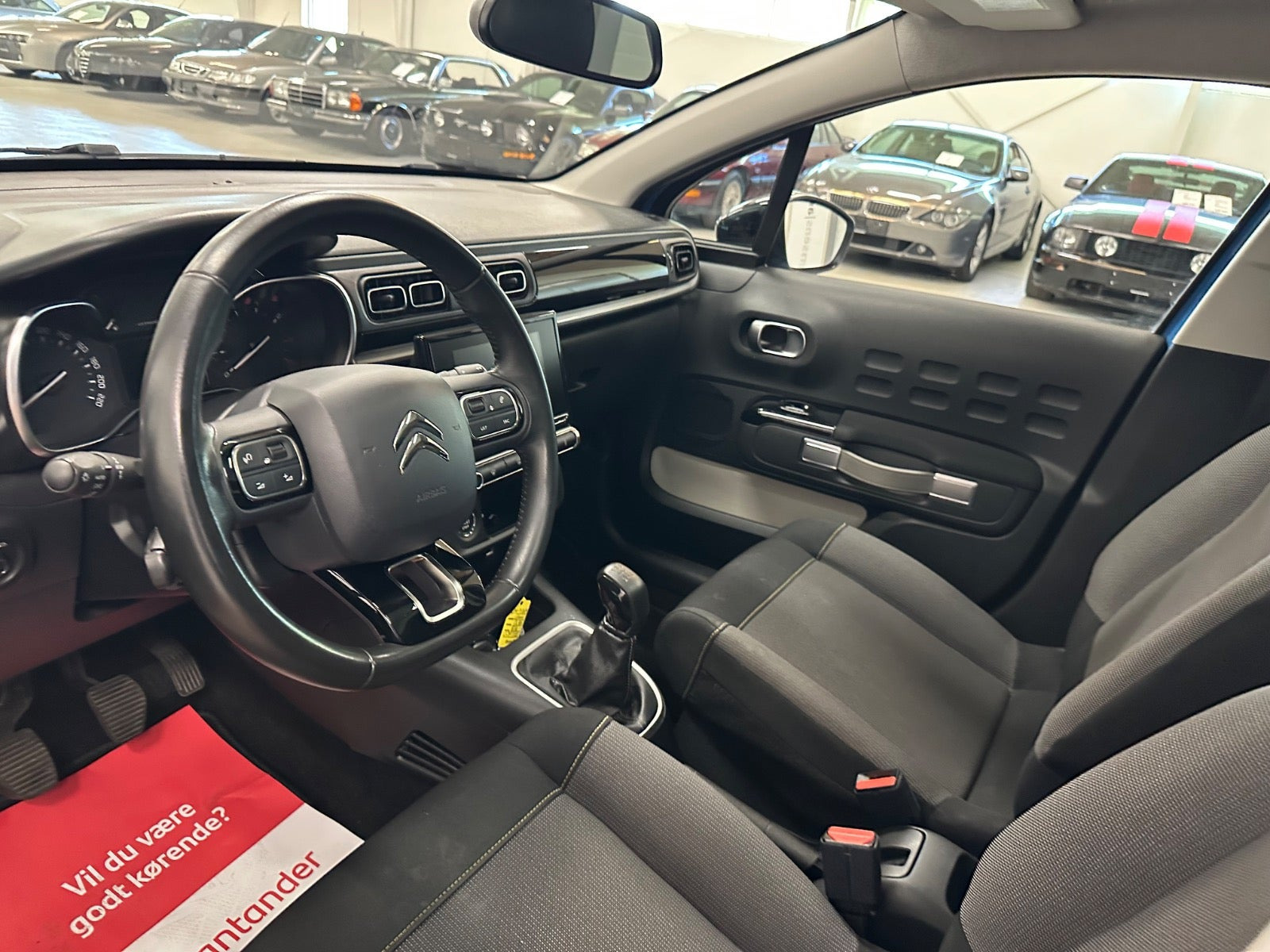 Blå Citroën C3 fra 2019