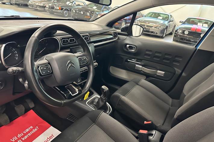 Blå Citroën C3 fra 2019