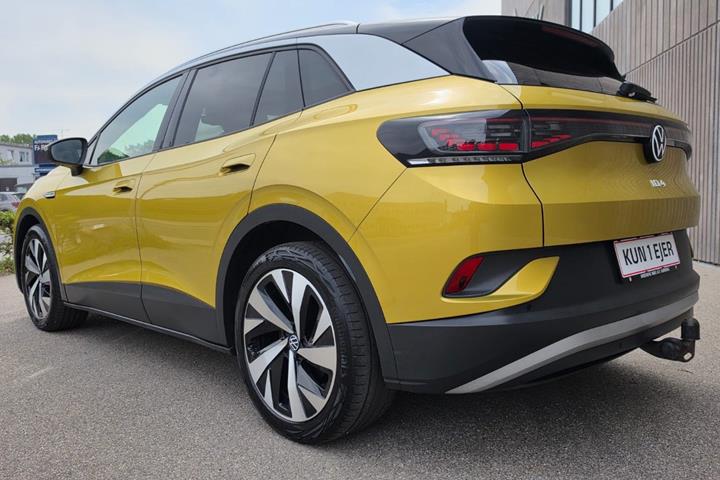 Gul VW ID.4 fra 2021