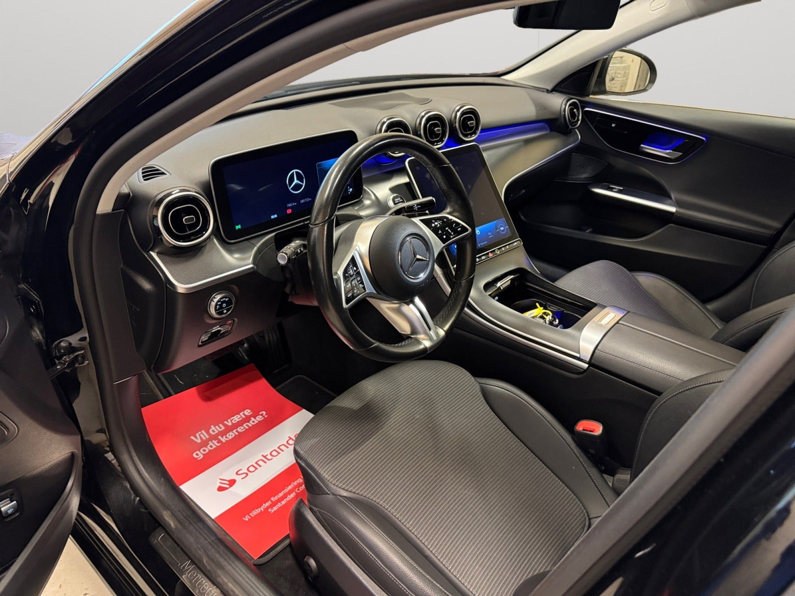 Sort Mercedes C300 e fra 2022