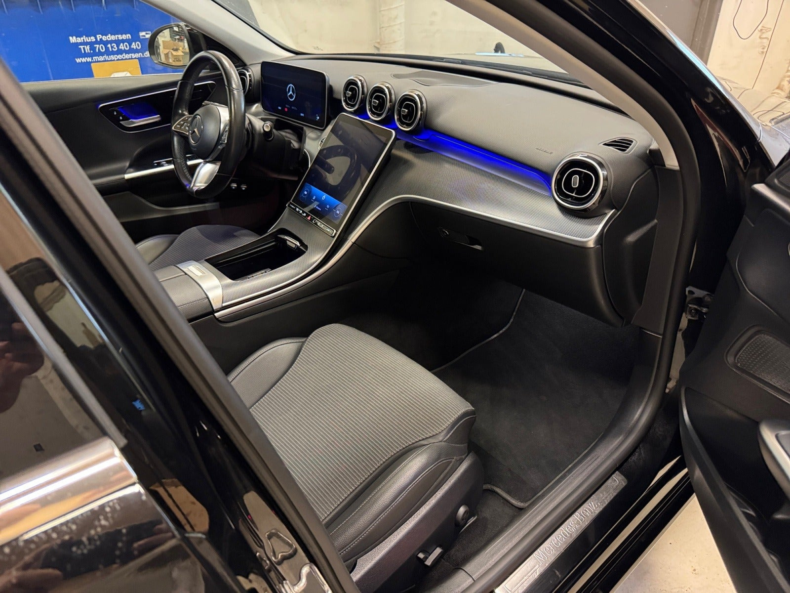 Sort Mercedes C300 e fra 2022