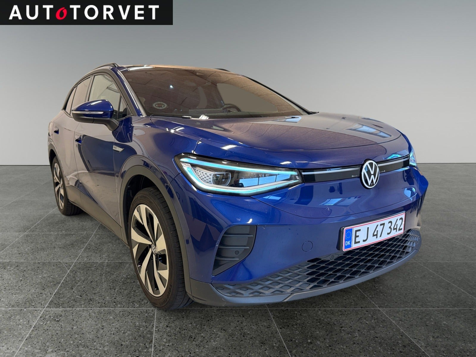 Blå VW ID.4 fra 2022