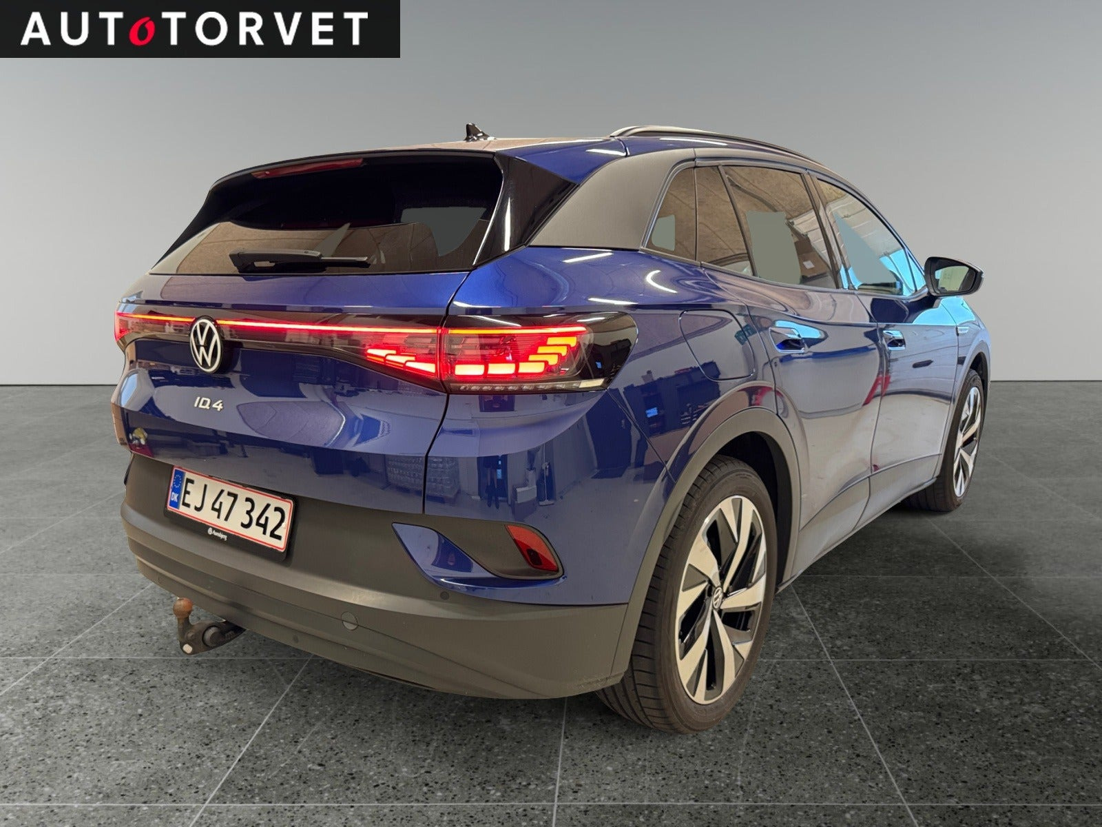 Blå VW ID.4 fra 2022