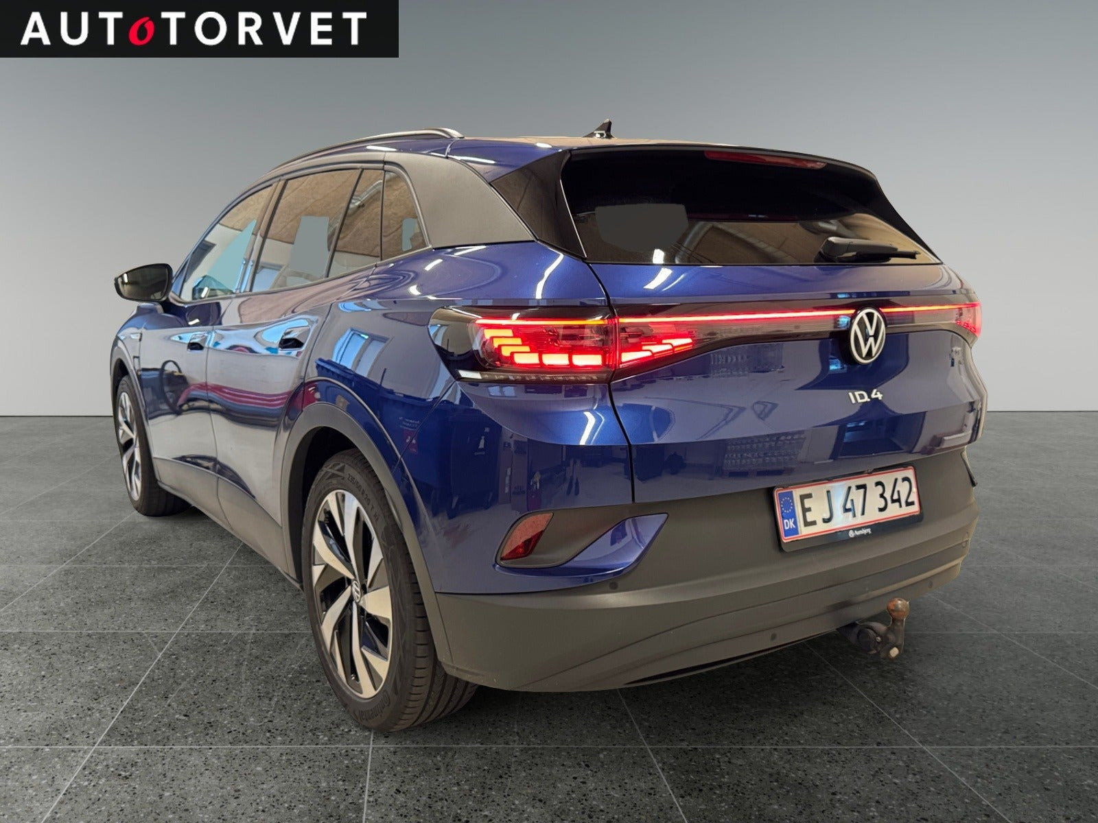 Blå VW ID.4 fra 2022