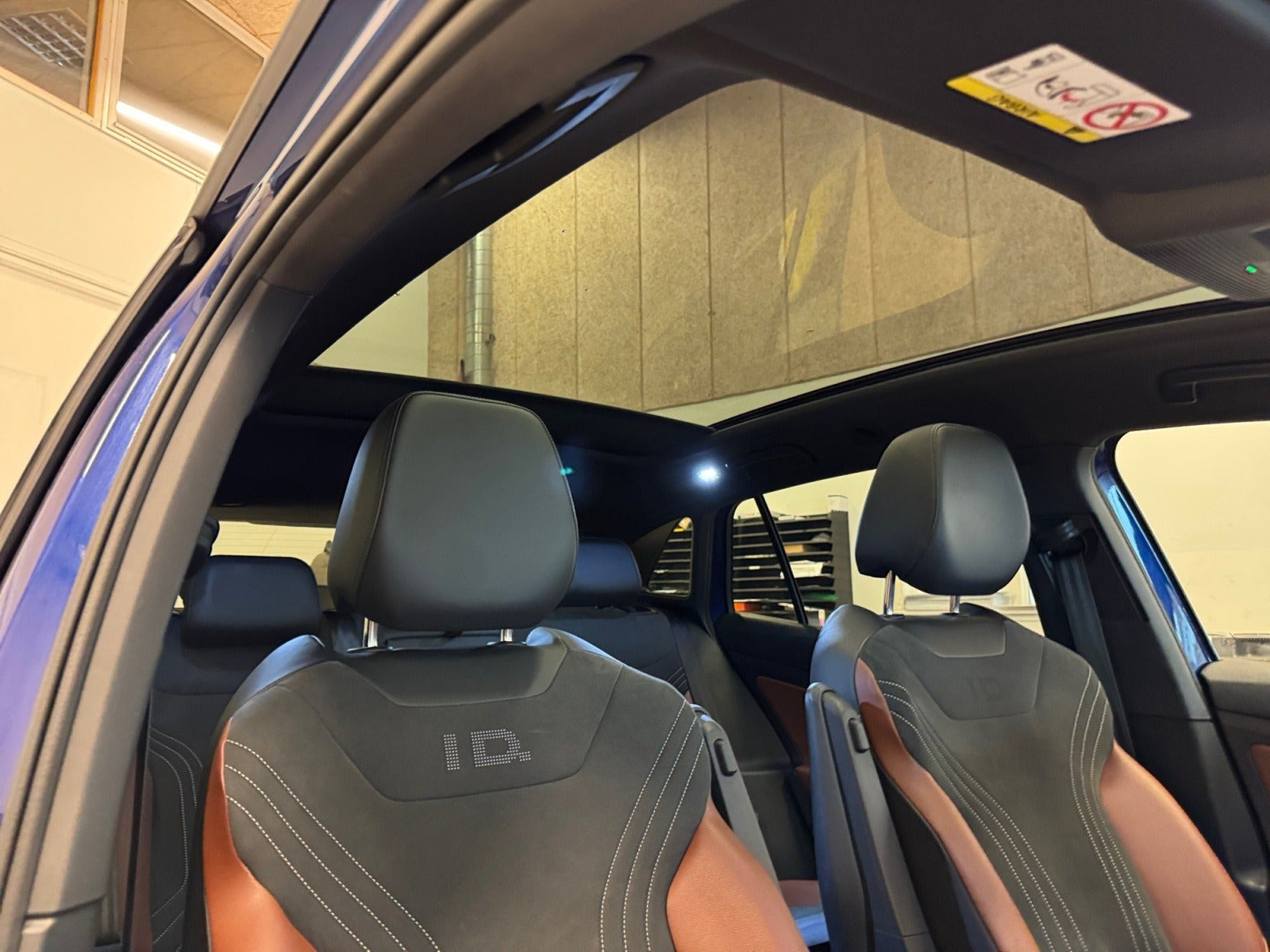 Blå VW ID.4 fra 2022