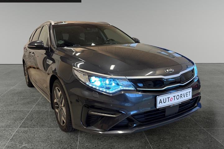 Grå Kia Optima fra 2019