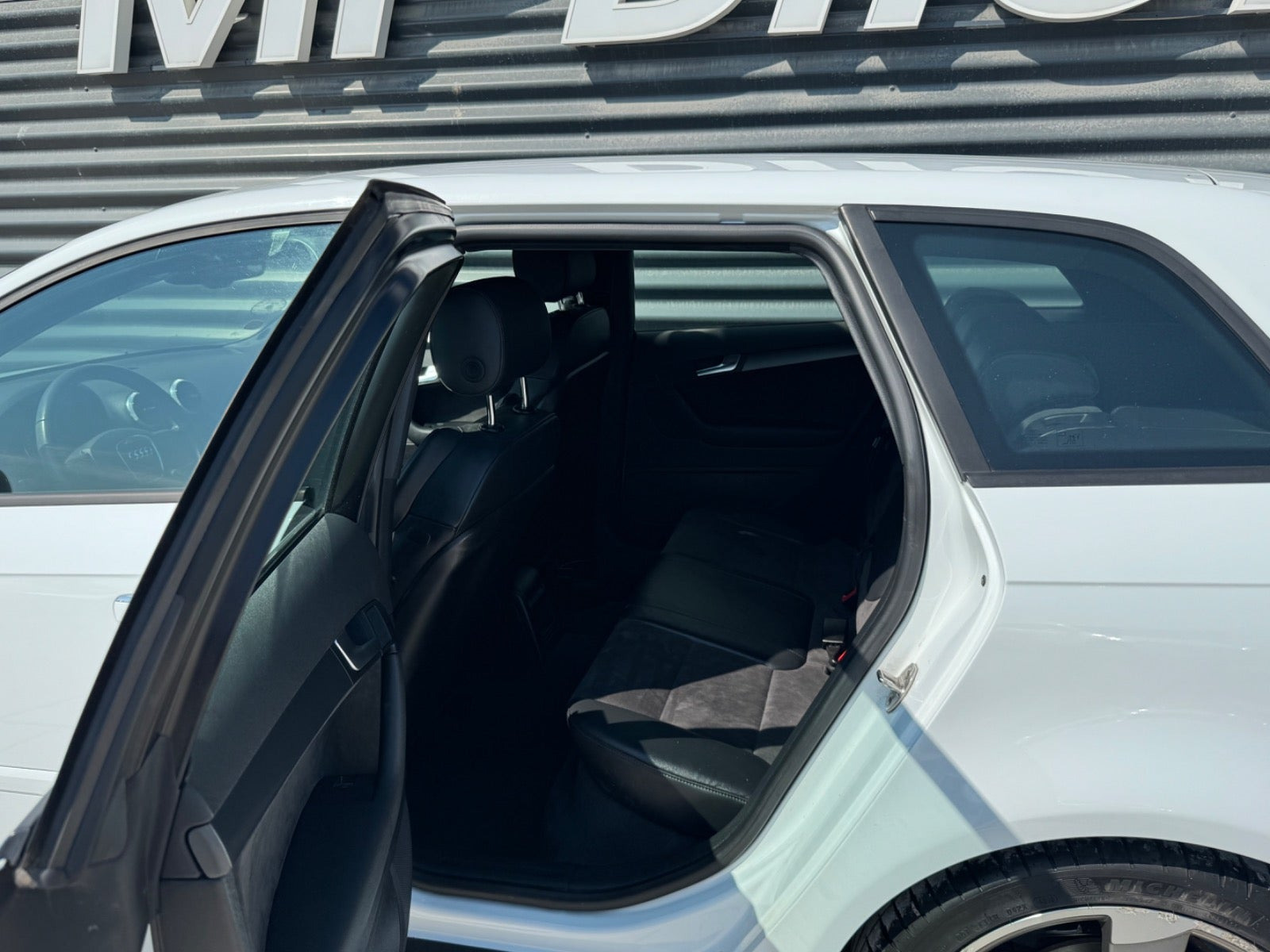 Hvid Audi A3 fra 2012