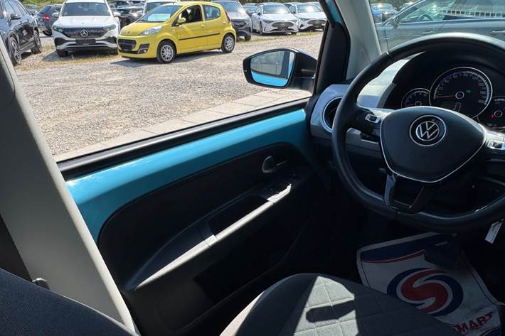 Blå VW E-UP! fra 2023