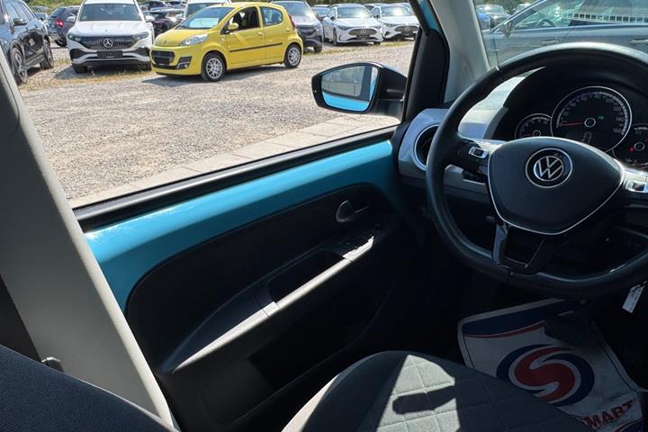 Blå VW E-UP! fra 2023