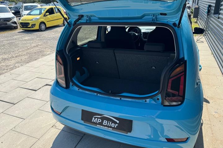 Blå VW E-UP! fra 2023