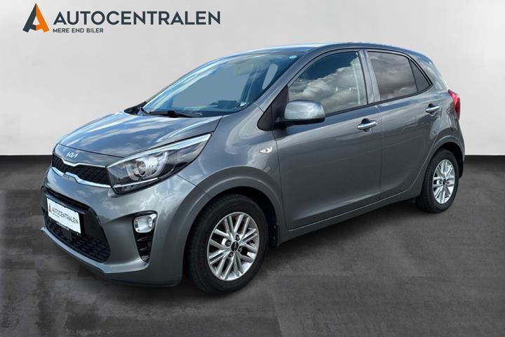 Grå Kia Picanto fra 2022 set udefra