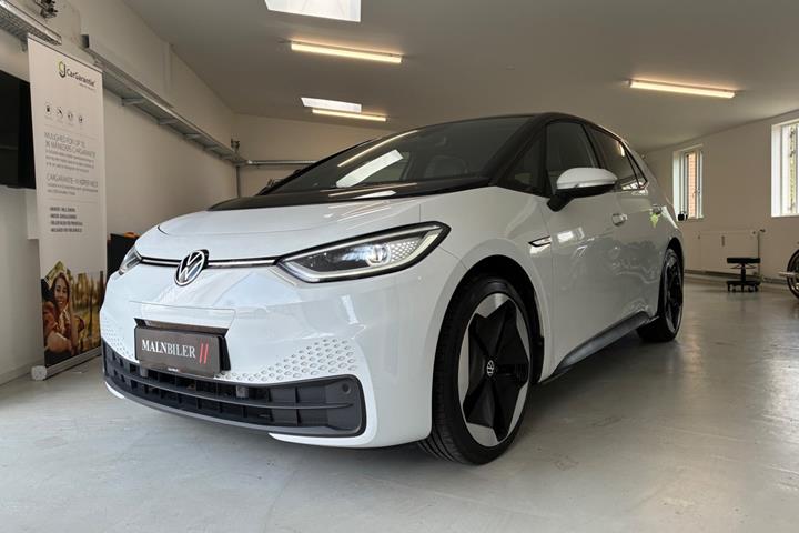 Hvid VW ID.3 fra 2021