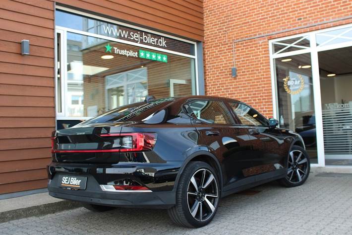 Sort Polestar 2 fra 2021