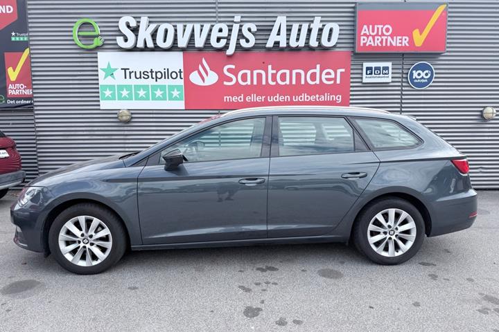Blå Seat Leon fra 2020