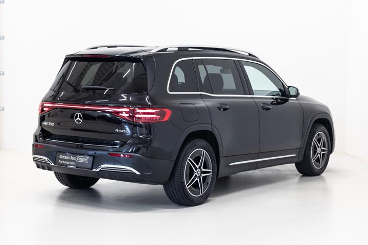 Sort Mercedes EQB350 fra 2025