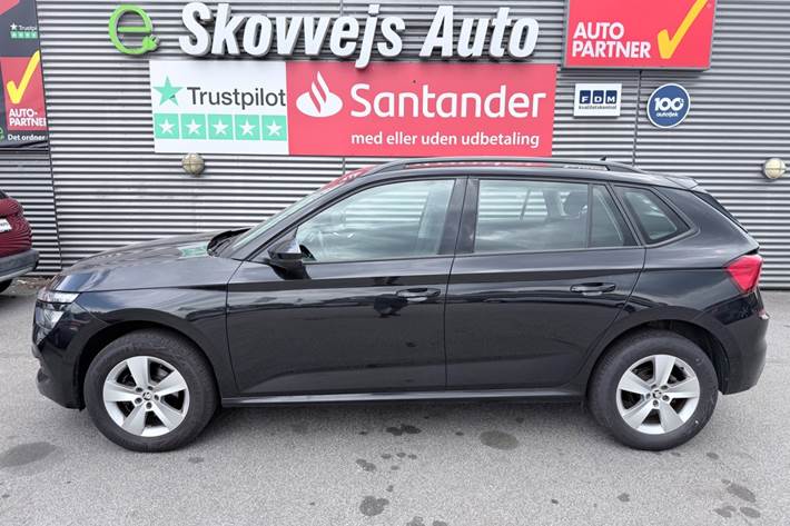 Sort Skoda Kamiq fra 2021