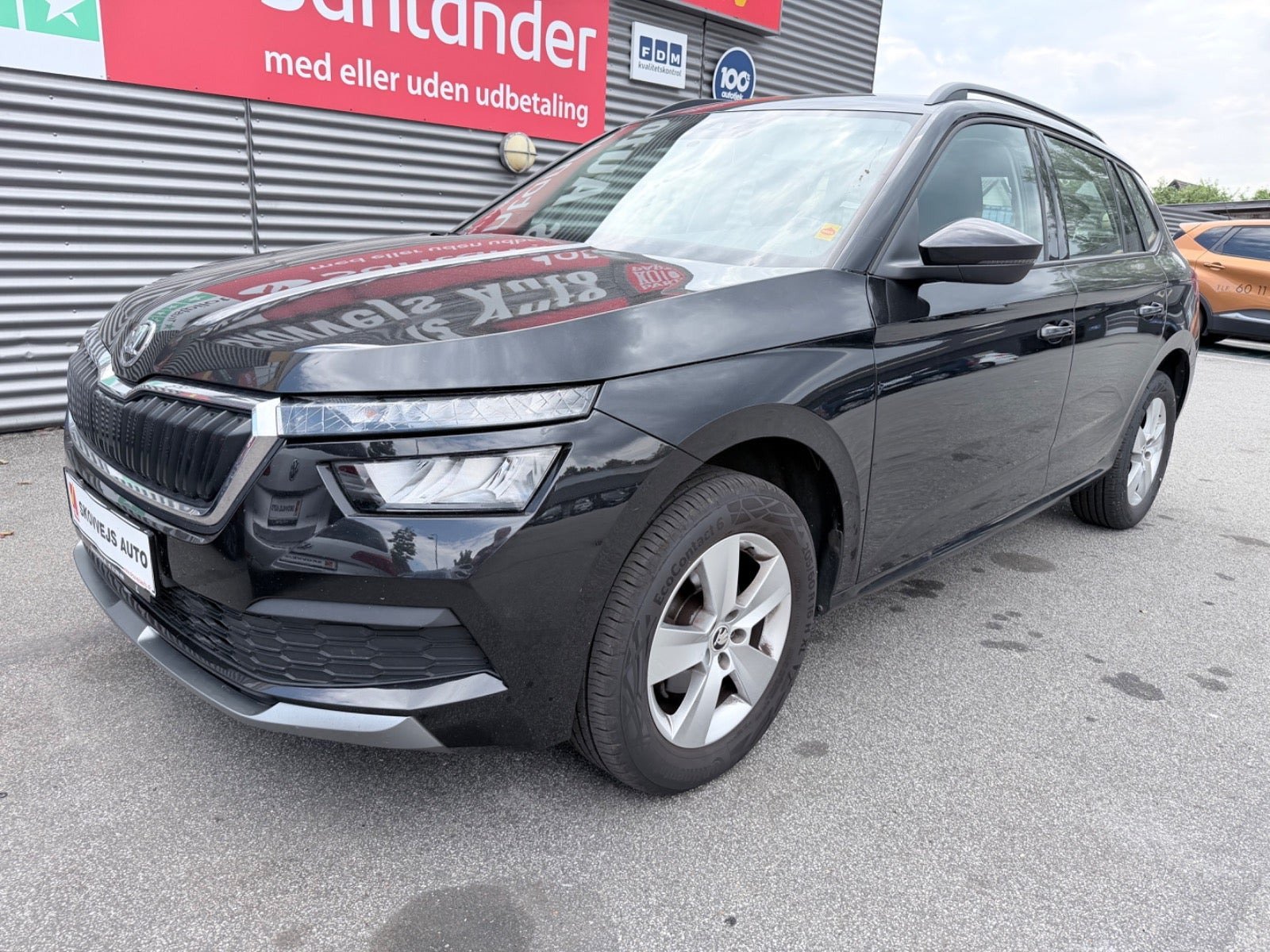 Sort Skoda Kamiq fra 2021