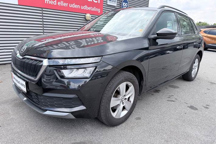Sort Skoda Kamiq fra 2021