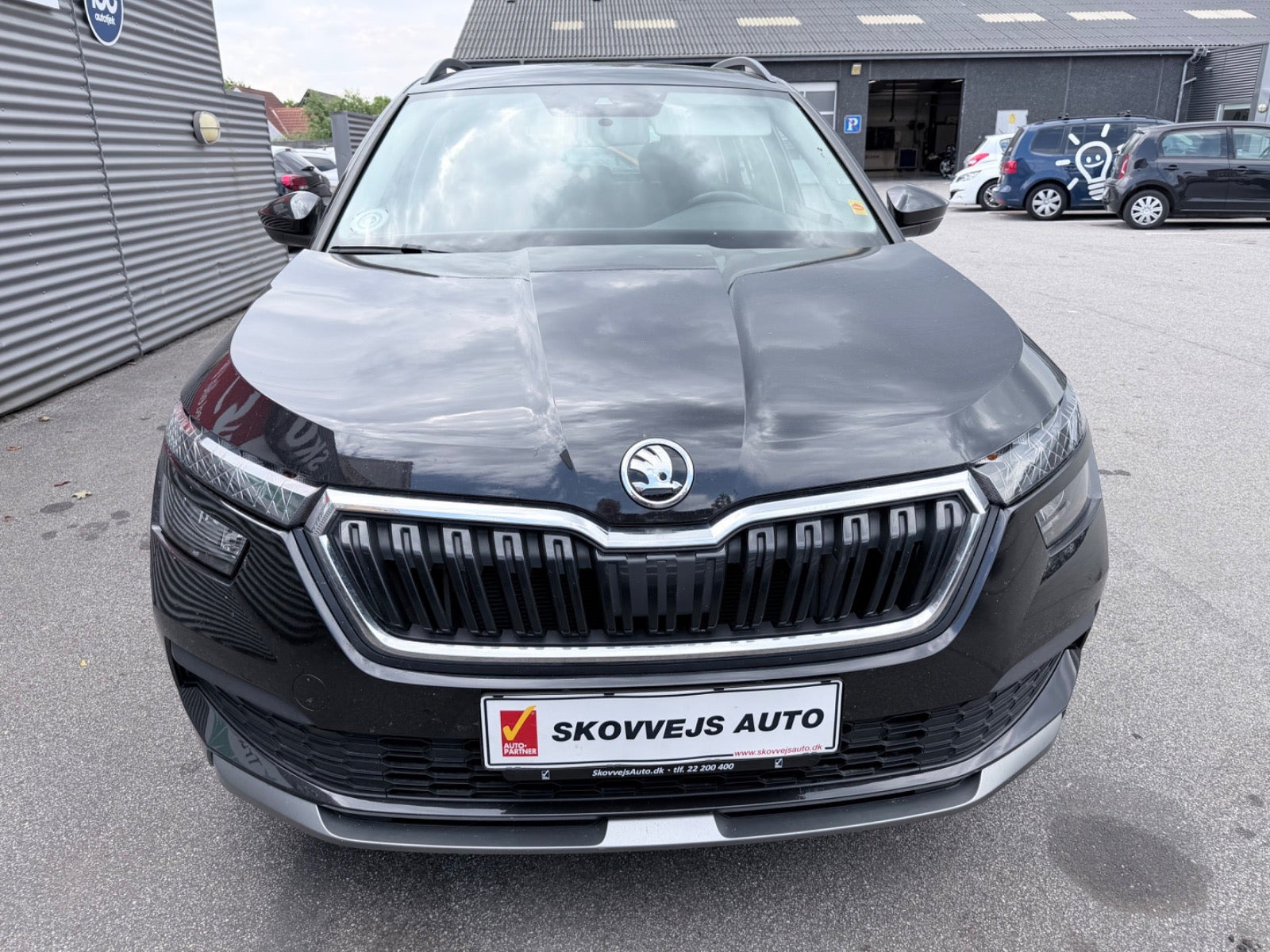 Sort Skoda Kamiq fra 2021