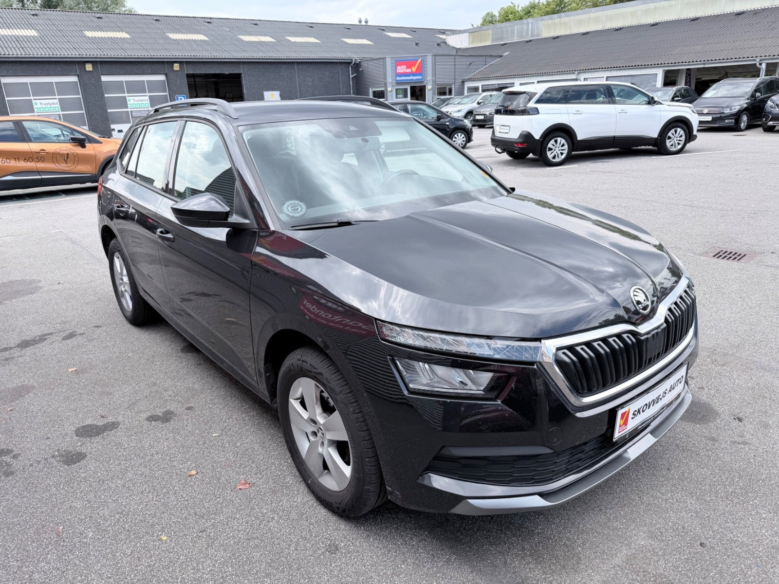 Sort Skoda Kamiq fra 2021