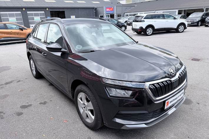 Sort Skoda Kamiq fra 2021