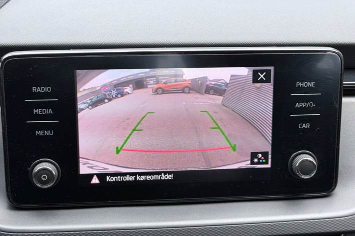 Sort Skoda Kamiq fra 2021