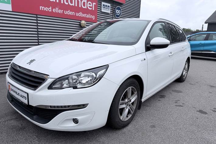 Hvid Peugeot 308 fra 2016
