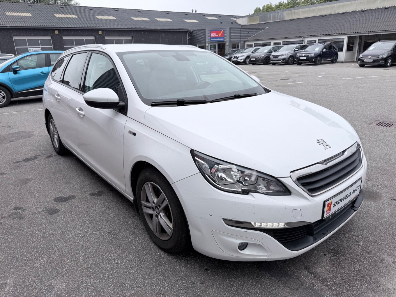 Hvid Peugeot 308 fra 2016