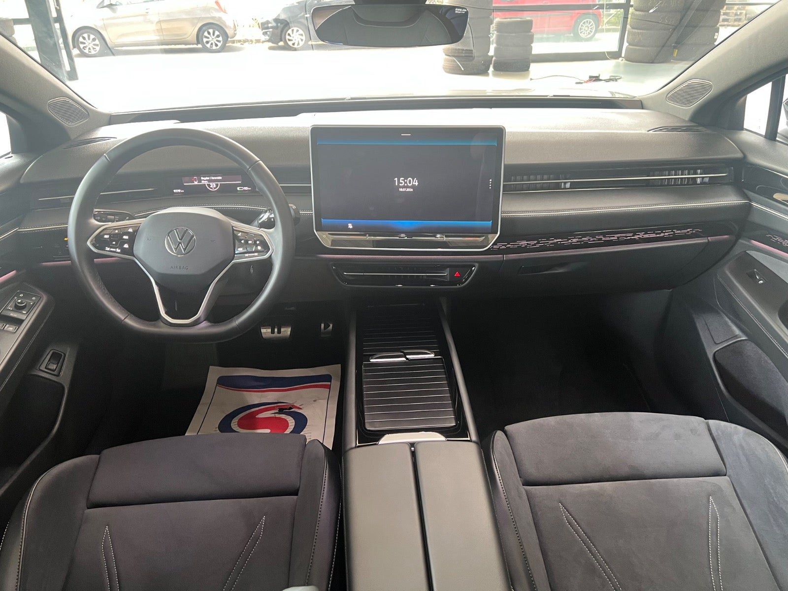 Hvid VW ID.7 fra 2025