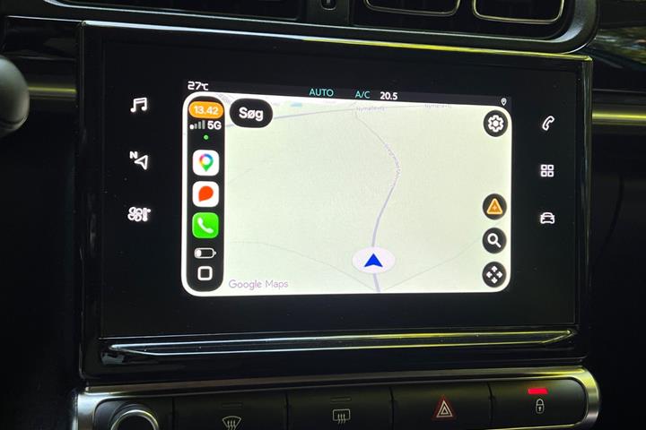 Blå Citroën C3 fra 2021