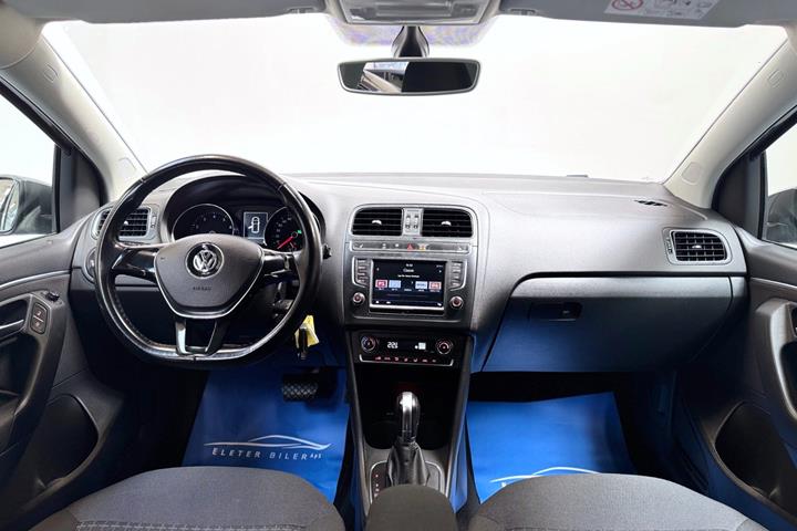 Grå VW Polo fra 2017