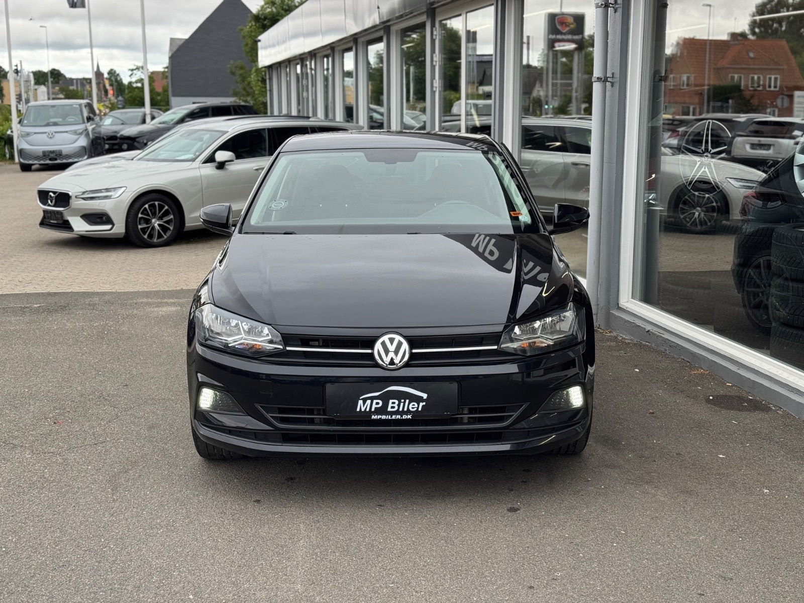 Sort VW Polo fra 2019