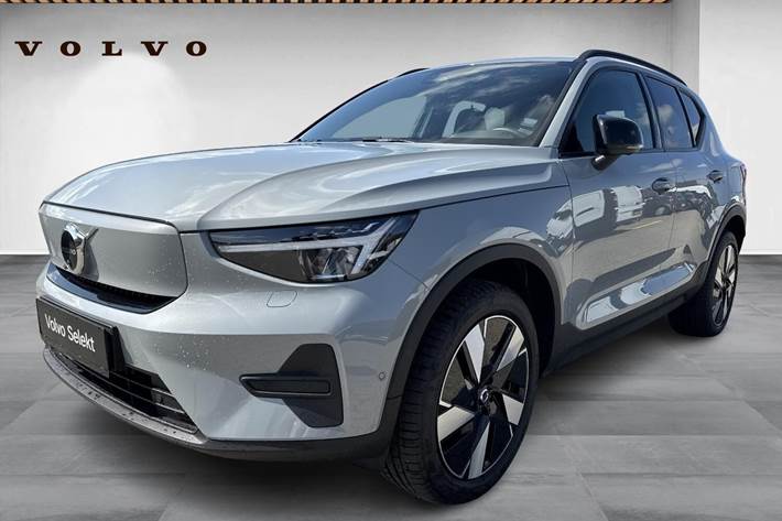 Grå Volvo EX40 fra 2025