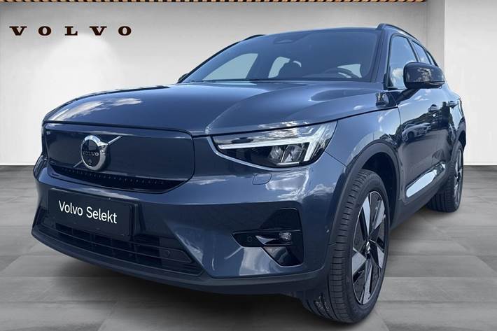 Blå Volvo EX40 fra 2026
