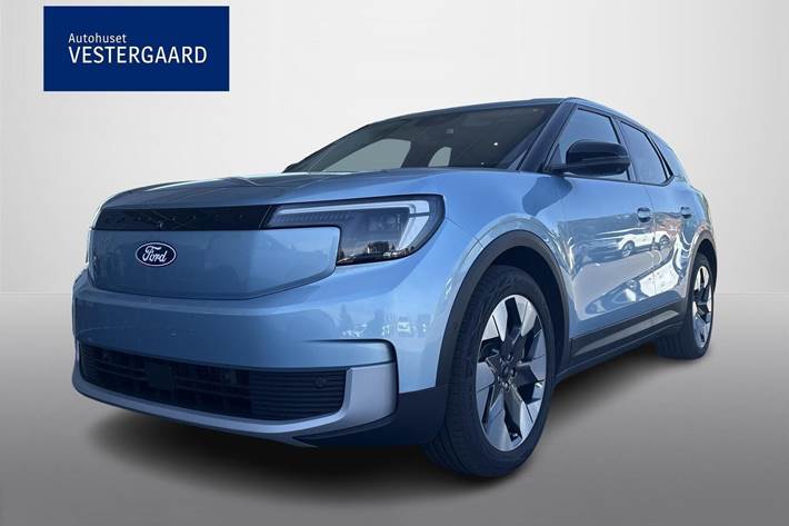 Blå Ford Explorer fra 2025