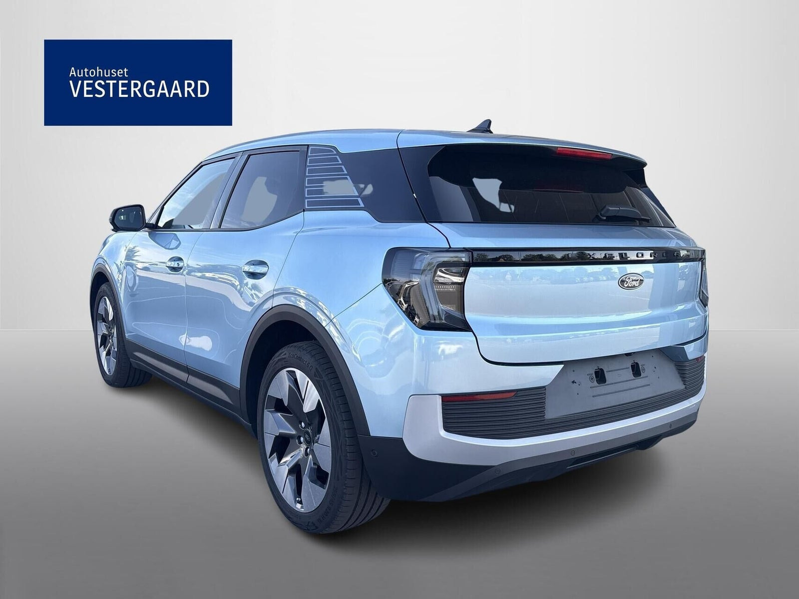 Blå Ford Explorer fra 2025