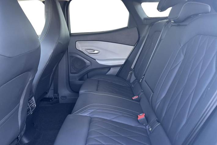 Blå Ford Explorer fra 2025