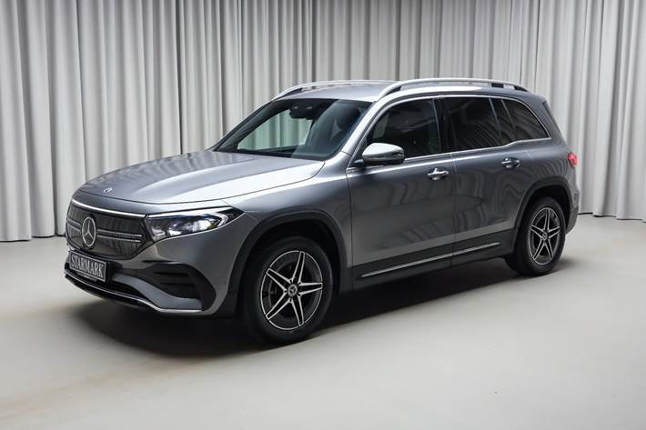 Grå Mercedes EQB300 fra 2023