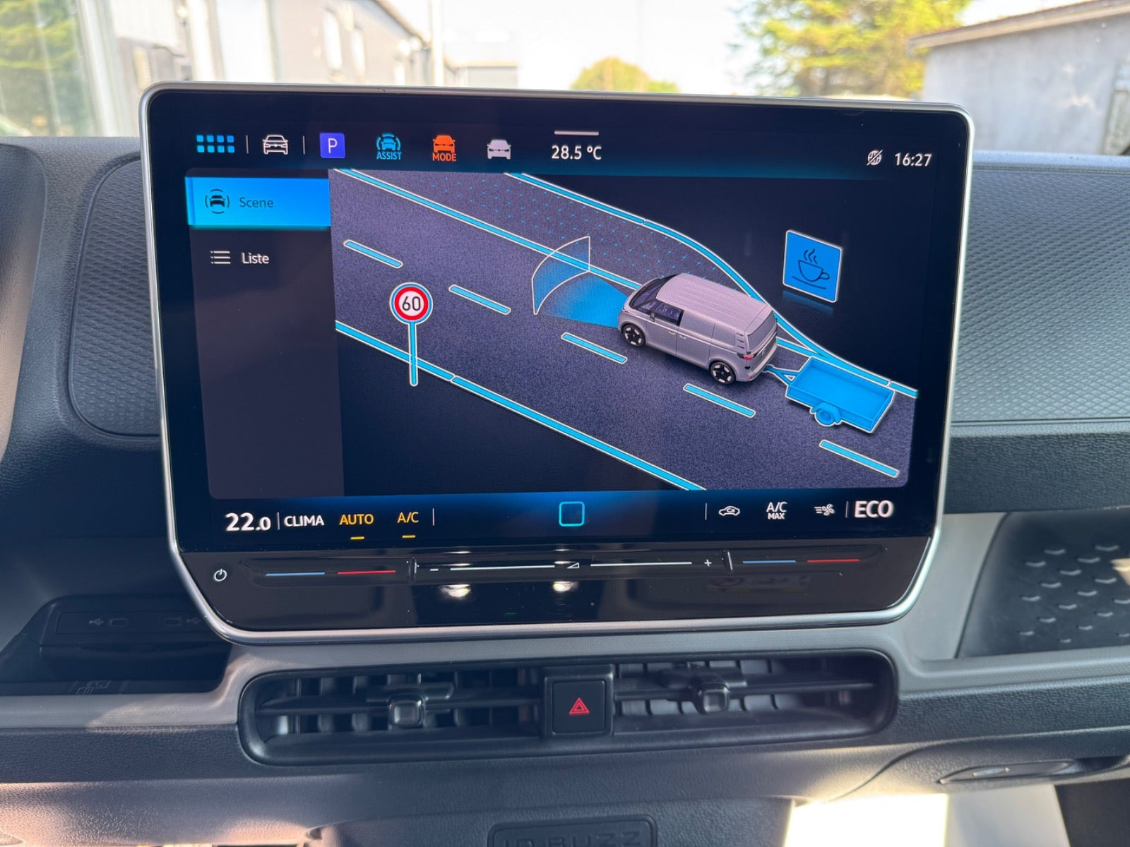 Blå VW ID.Buzz fra 2025