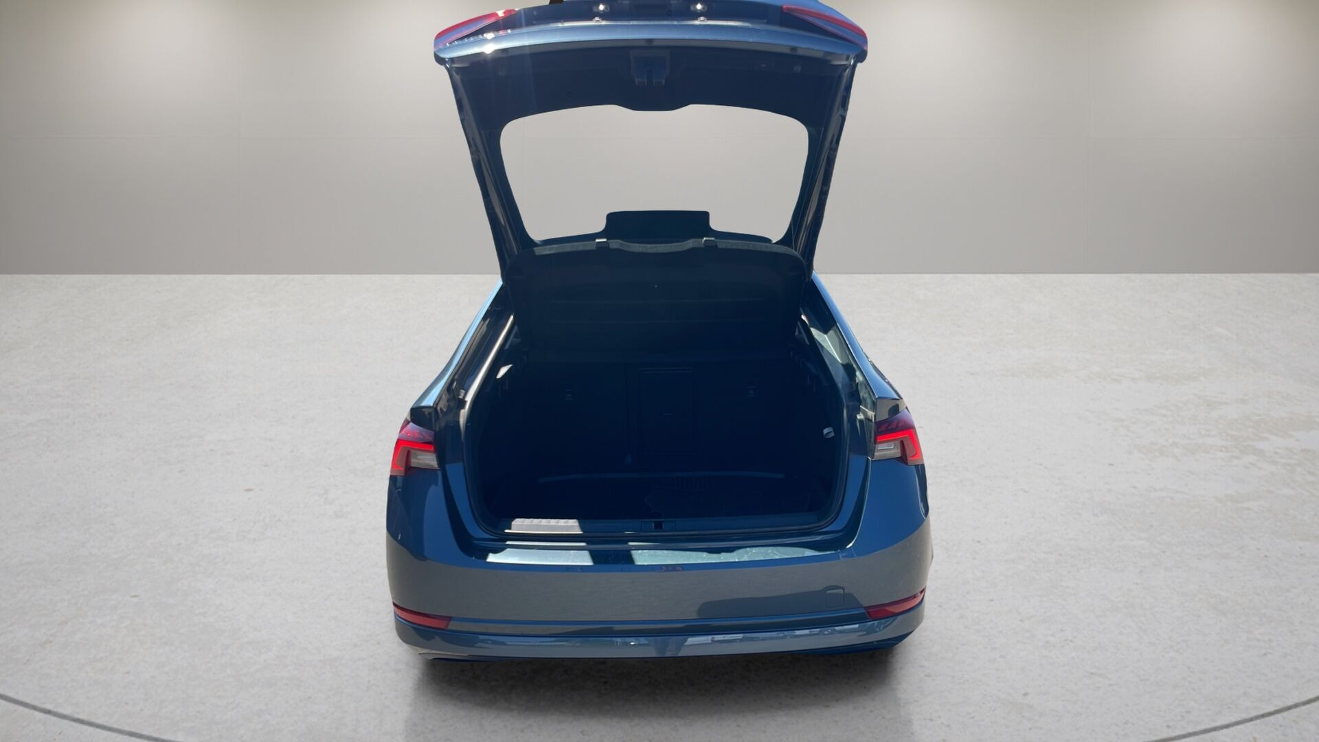 Blå Skoda Octavia fra 2021