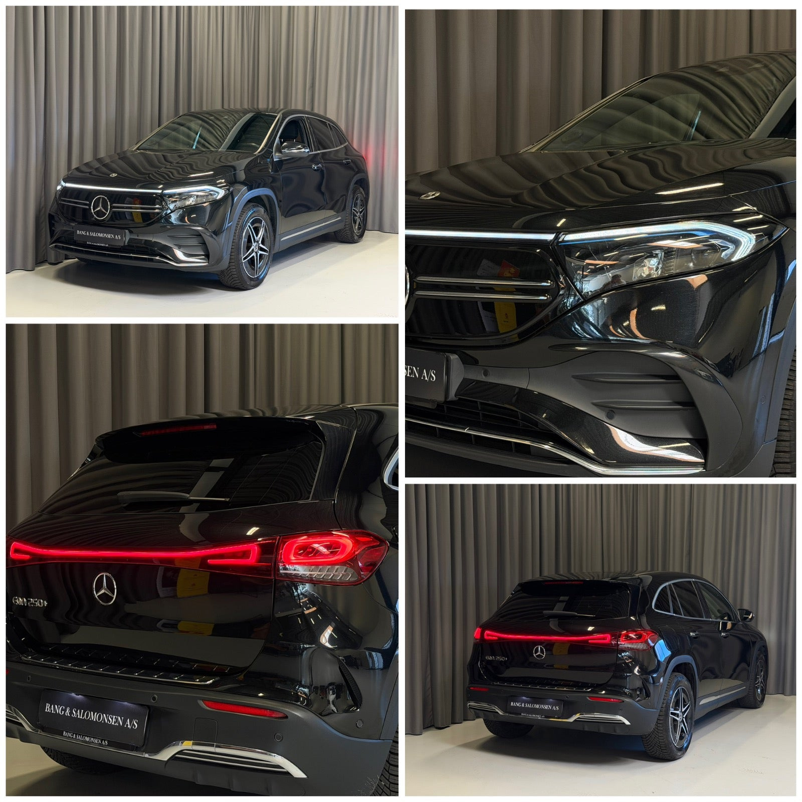 Sort Mercedes EQA250+ fra 2023