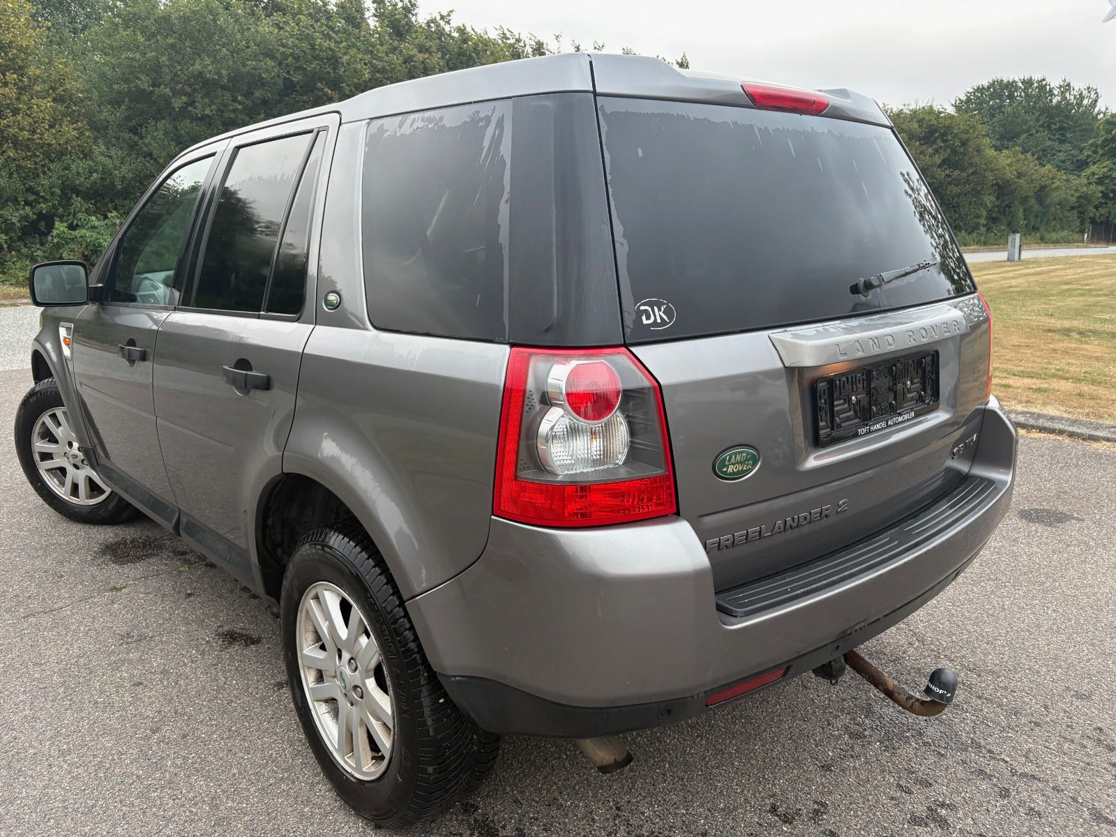 Gul Land Rover Freelander 2 fra 2007