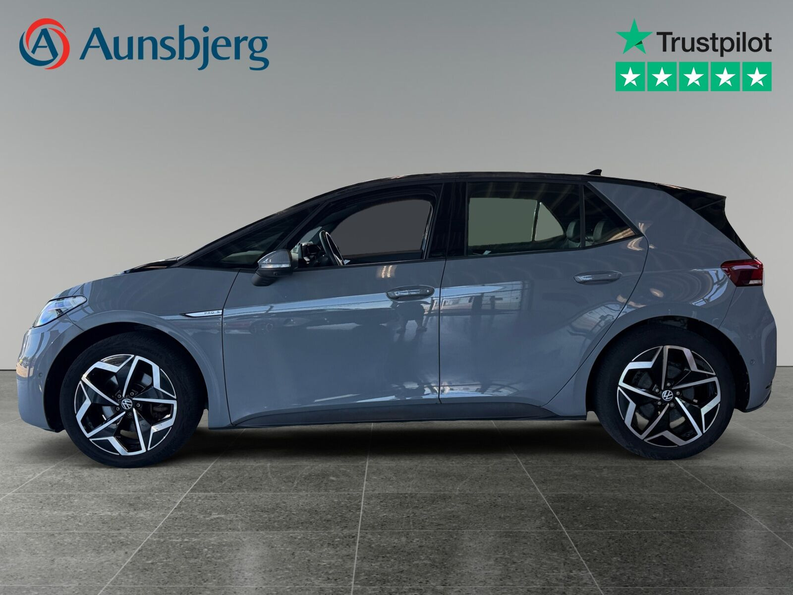 Grå VW ID.3 fra 2023