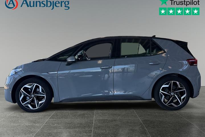 Grå VW ID.3 fra 2023