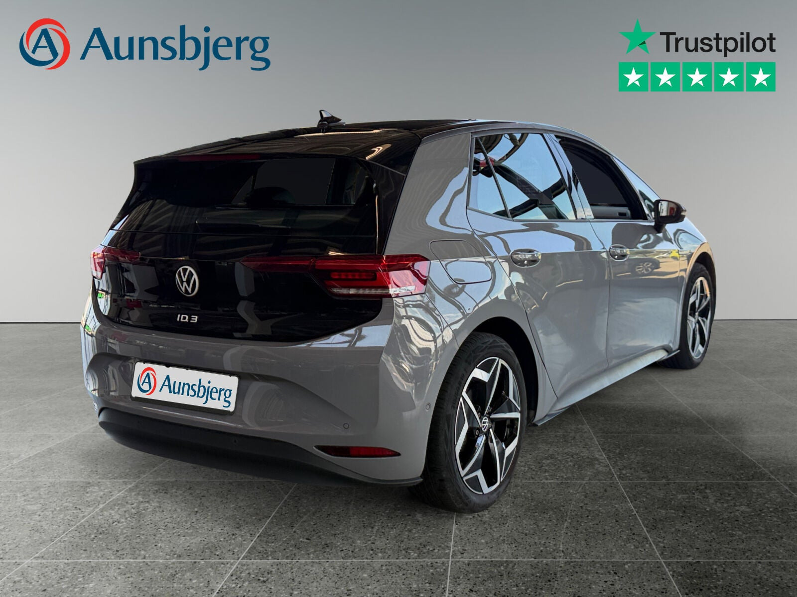 Grå VW ID.3 fra 2023